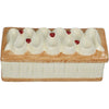 Keepsake Box Cake Dolomite Ivory 18x7.5x7.5cm