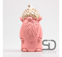 GNOME MET EIKEL CEMENT 15X14.5X29.7 CM OUDROZE
