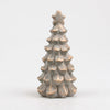 KERSTBOOM 10.5X10.5X21 CM 2 KLEUREN ASSORTIE METAL