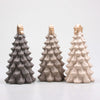 KERSTBOOM 8.5X8.5X17 CM 3 KLEUREN ASSORTIE PASTEL