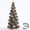 Kerstboom aardewerk Donkergroen 8.5x8.5x18.5 cm