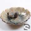 Vogeldrinkschaal M aardewerk Donkergroen 20.5x20.5x5.5 cm
