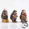 Egel Winter 3 Assortie 6 CM Polystone