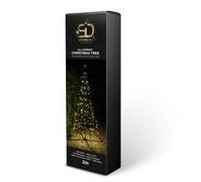 2 M WEIHNACHTSBAUM BODEN 200 LED WARM WEISS