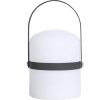 TJILLZ Lampini Antraciet 10x18,5cm LED lamp USB oplaadbaar