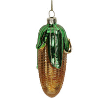 Ornament Mais Glas Gelb 11.8cm