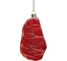 Ornament Fleischglas Rot 12cm