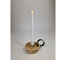 LED-Tropfenkerze 24cm weiss Set/2 (exkl. 2xAAA)