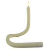 LED-Dinnerkerze flex 40cm elfenbeinfarben (exkl. 2xAAA)