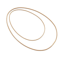 Metall-Eierring 17x25cm gold
