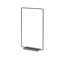 Metall Sechseck 40cm schwarz