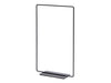 Metall Sechseck 20cm schwarz