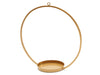 Metall-Wandleuchter 10cm gold