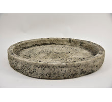 Plattform Lava rund D50 H6cm Steingrau