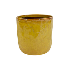 Topf ''Pazy'' Keramik D21 H20cm Gelb