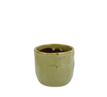 Topf ''Pazy'' Keramik D8,5 H7,5cm Grün