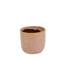 Topf ''Pazy'' Keramik D8.5 H7.5cm Rosa
