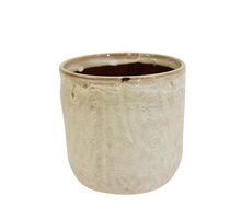 Topf ''Pazy'' Keramik D15 H14cm Off- Weiß