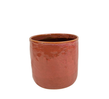 Topf ''Pazy'' Keramik D18 H17cm Rot