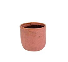 Topf ''Pazy'' Keramik D10 H9cm Rot