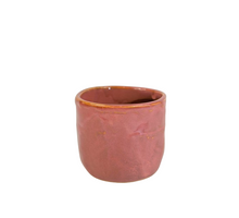 Topf ''Pazy'' Keramik D8,5 H7,5cm Rot
