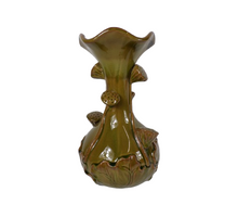 Vase Lotus Keramik D24 H40 cm Grün