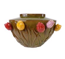 Vaas Tulip Keramiek 40x30x28cm Groen