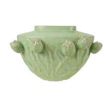 Vaas Tulip Keramiek 40x30x28cm Sage Groen