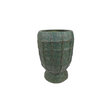 Vaas Troyes op voet D22 H30cm Green