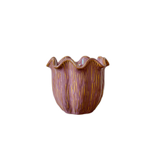 Pot ''Loire'' Keramiek D16,5 H14cm Lilac