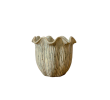 Pot ''Loire'' Keramiek D16,5 H14cm Bean Green