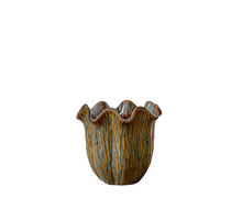 Pot ''Loire'' Keramiek D12 H10,5cm Dark Green