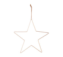 Metallstern Gold D 38 cm