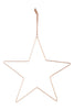 Metallstern Gold D 28 cm