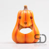 KÜRBIS-TONFLASCHE, HALLOWEEN-FORM, 16 CM