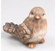 VOGEL 2 SORTIERTE TÖPFERWAREN 12X8X11 CM