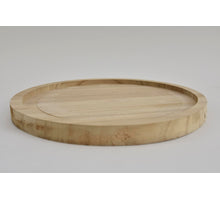 Houten plateau/onderbord naturel 30cm