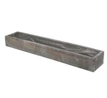 Holztablett 50x9x6cm Grauwäsche