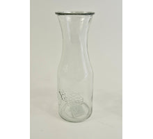 Glasflasche Henny klar D10 H22cm