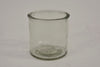 Batterieglas mit Rand klar 12x12x12cm
