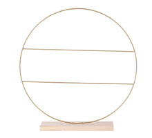 Wanduhr aus Holz 2 sortiert 34.5x3cm