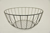 Metallkorb ''Joyce'' rund schwarz D30 H12cm