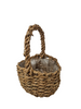 Erntekorb 22x18x29cm Natur