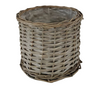 Korbzylinder grau D20 H17cm