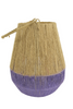 Jutelaterne „Piety“ Lila/Natur D26 H32/49cm