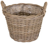 Rattan ''Kubu'' potato Basket Natural -SP H31xD39/28cm