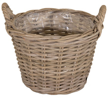 Rattan ''Kubu'' Potato Basket Natural -SP H23xD30/22cm