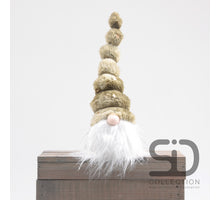 WEIHNACHTSZWERG TOBY M/LED 10X10X28 CM