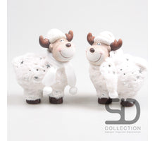 ELAND TERRACOTTA STEHEND ZOE & GUS 16X9X18,5 CM SORTIERT - PRO STÜCK