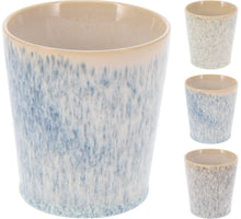 BECHER KERAMIK MELLE D7,5 H8CM 200ML 3 FARBLICH SORTIERT